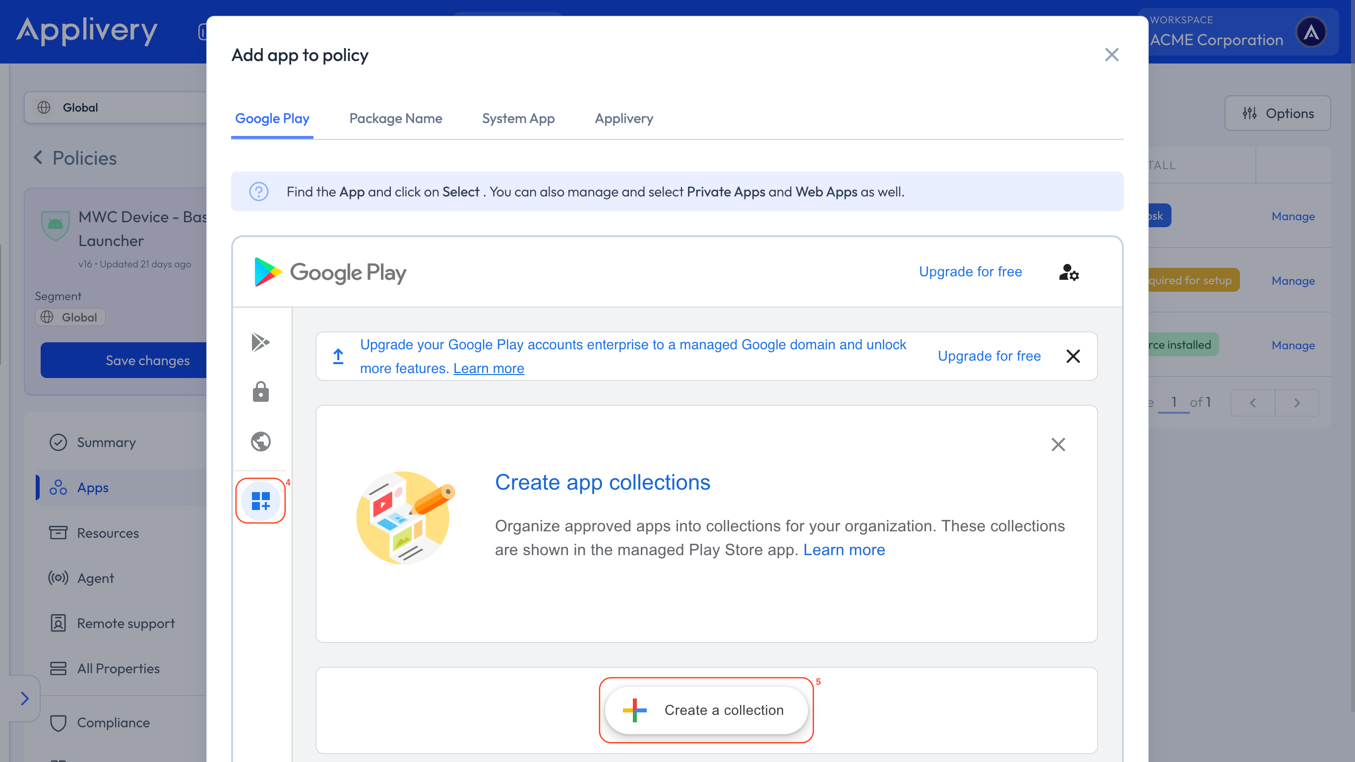 organize Apps