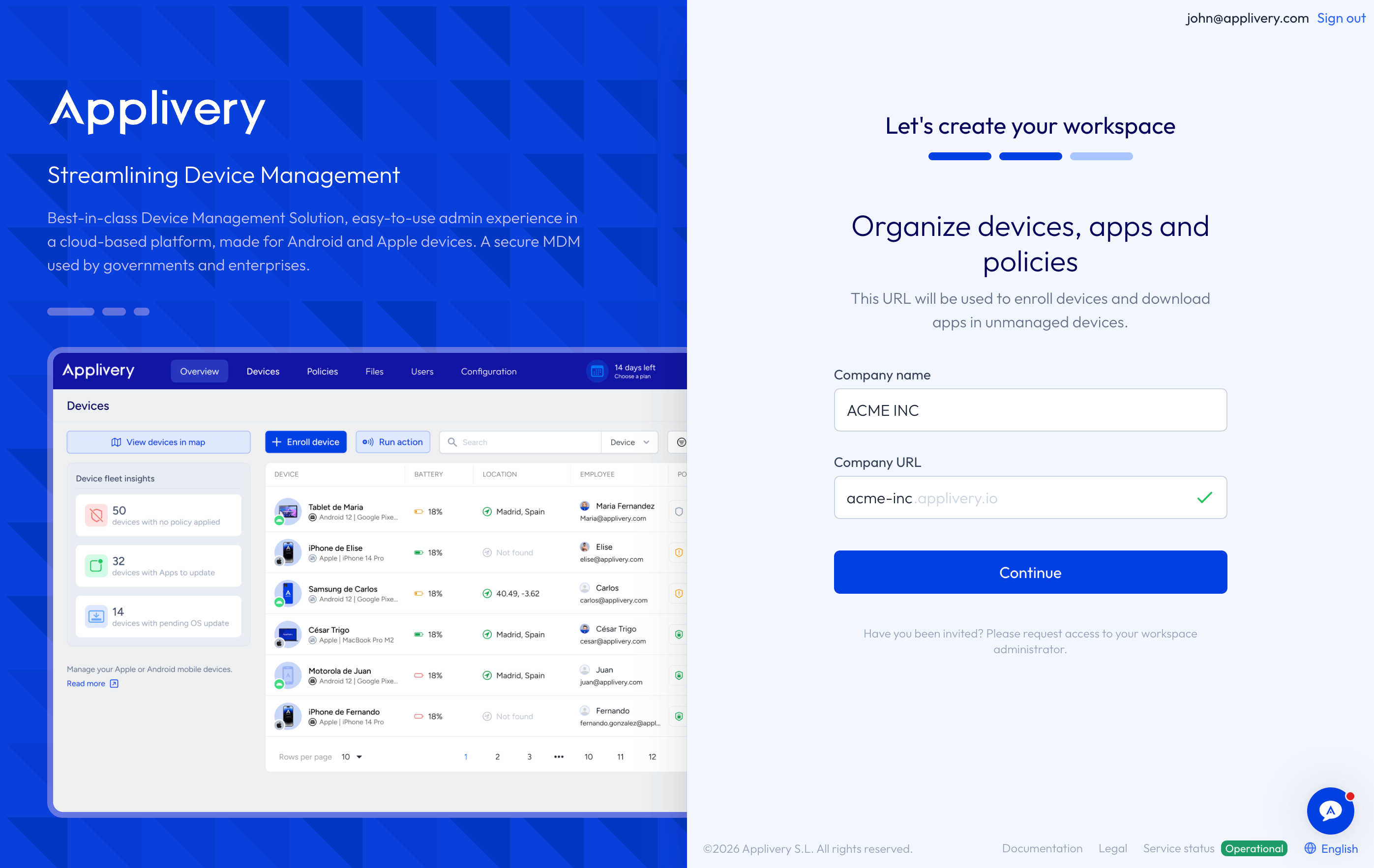 Configura tu Workspace