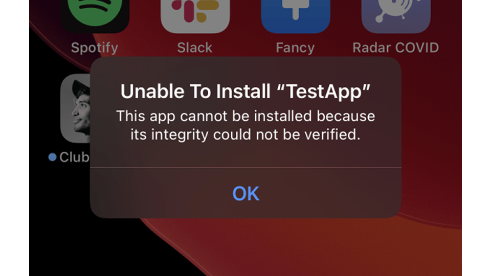 unable to install
