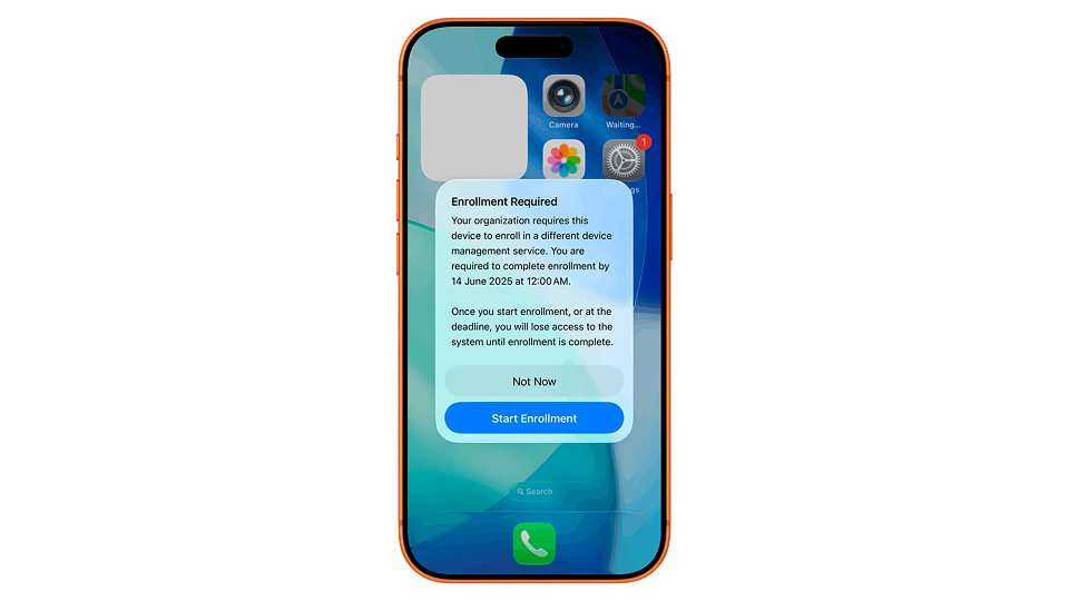 initial notification